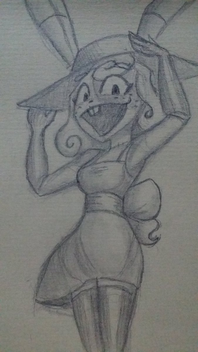 QuietTomato's tweet photo. I may have drawn her too silly https://t.co/pfLUVomNSa