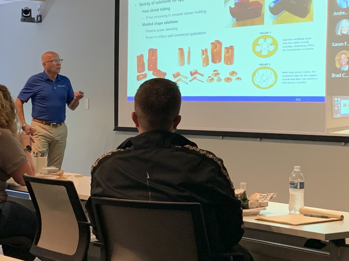 This week, we enjoyed hosting HellermanTyton in New Berlin for one of our Lunch and Learns. They updated our team members on the latest EV wire management products. Thanks, <a href="/HellermannTyton/">HellermannTyton</a> we appreciate your partnership! #empoweredteam #teamwork #employeesfirst