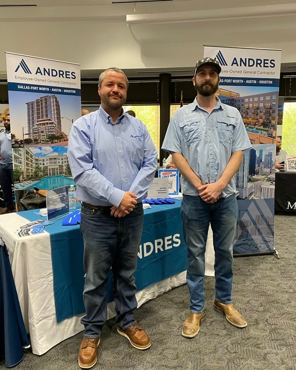 BuildANDRES's tweet photo. We're so thankful to @uttyler for hosting us at their Career Fair today! Students, come see us until 4:00 p.m. if you're interested in learning more about ANDRES!

#CareerFairThanks #SchoolInvolvement #Joinus #JoinANDRES #ANDRESWay #construction #constructionscience #easttexas #w https://t.co/AHIUf6iPIJ
