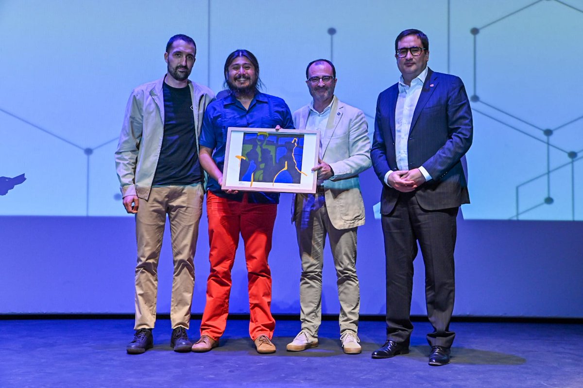 FAGEM_empresa's tweet photo. @albertcaste @empresacat Torn de reconèixer l'empresariat jove de la comarca. Kiko Montoro i Manuel Mena de
@coopdepedal guanyen la Menció al/la Jove Empresari/a d'aquests #PremisFAGEM. CoopdePedal ofereix serveis de ciclologísitca i missatgeria en bici. Moltes felicitats!
#NitEmpresariatMaresme https://t.co/t2Jd4OHscZ