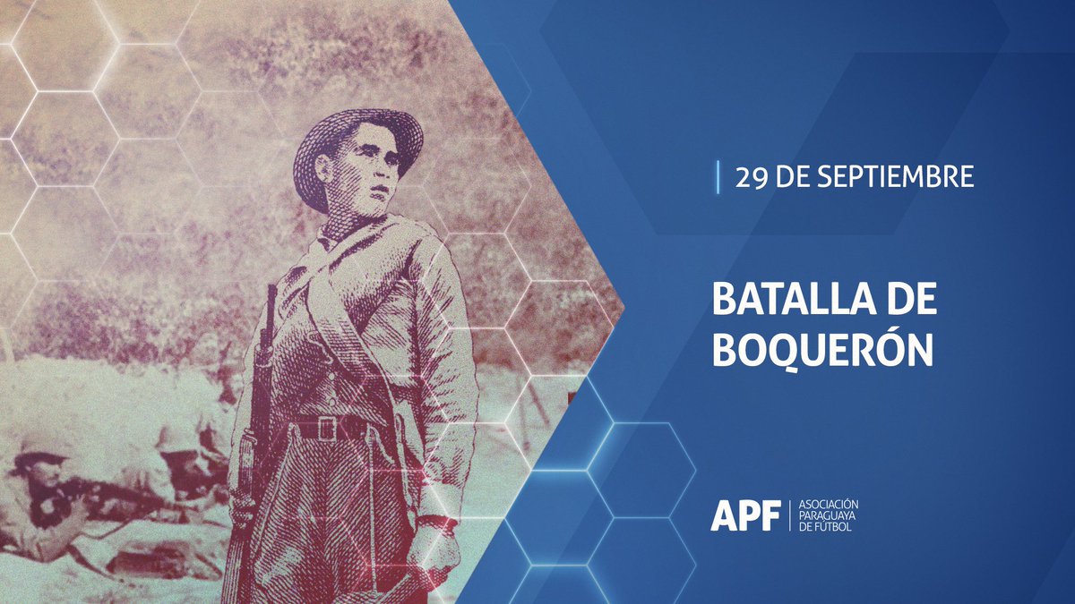APFOficial's tweet photo. Conmemoramos el 91.º aniversario de la culminación de la Batalla de Boquerón y honramos a quienes lucharon en defensa de nuestra soberanía.

¡Gratitud eterna a los héroes de nuestra patria! 🇵🇾 https://t.co/z8pFNVxnnZ