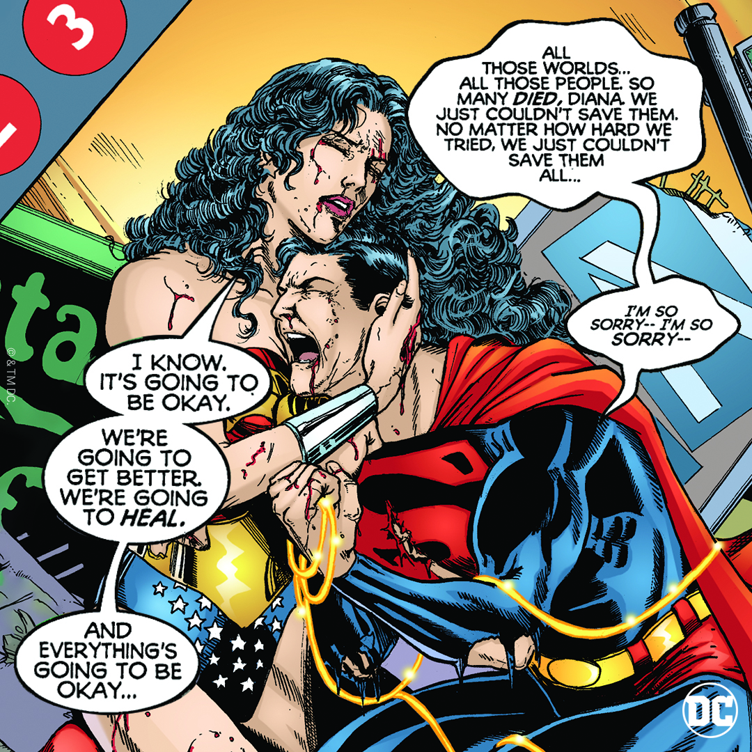 Even in her greatest pain, Wonder Woman shares the greatest love. Read WONDER WOMAN #175 on DC UNIVERSE INFINITE with your subscription. bit.ly/46cLHOv