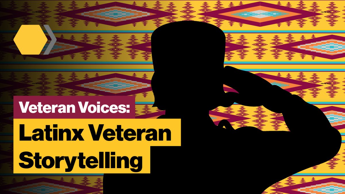 CISAASU's tweet photo. Celebrate #HispanicHeritageMonth and attend @OVMAE_asu ‘s online panel Veteran Voices: Latinx Veteran Storytelling from 5-6 p.m. Today, Sept. 28.
https://t.co/gjJgHsDsV0
#HispanicHeritageMonth #VeteransVoices #Military #CISAasu #Latinx #ArioznaStateUniversity https://t.co/KzMteaz5VT