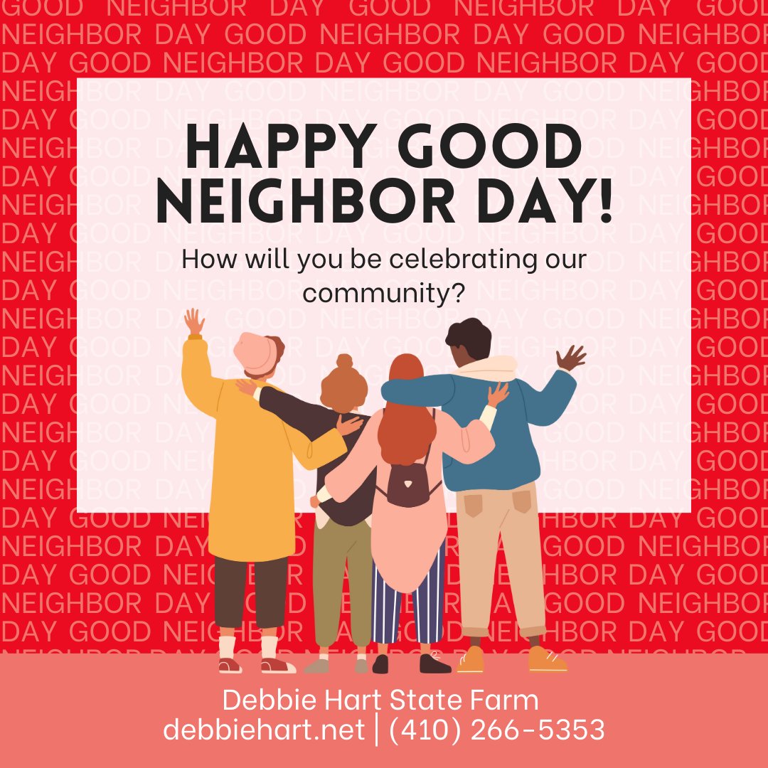 DebbieHartSF's tweet photo. 🌼🏘️ National Good Neighbor Day is a reminder to appreciate the bonds that make our neighborhoods special. Extend a helping hand, share a laugh, and let's keep fostering a sense of togetherness. 🤝🏡 #NeighborlyLove #ConnectedCommunities https://t.co/9QG7EmurVN