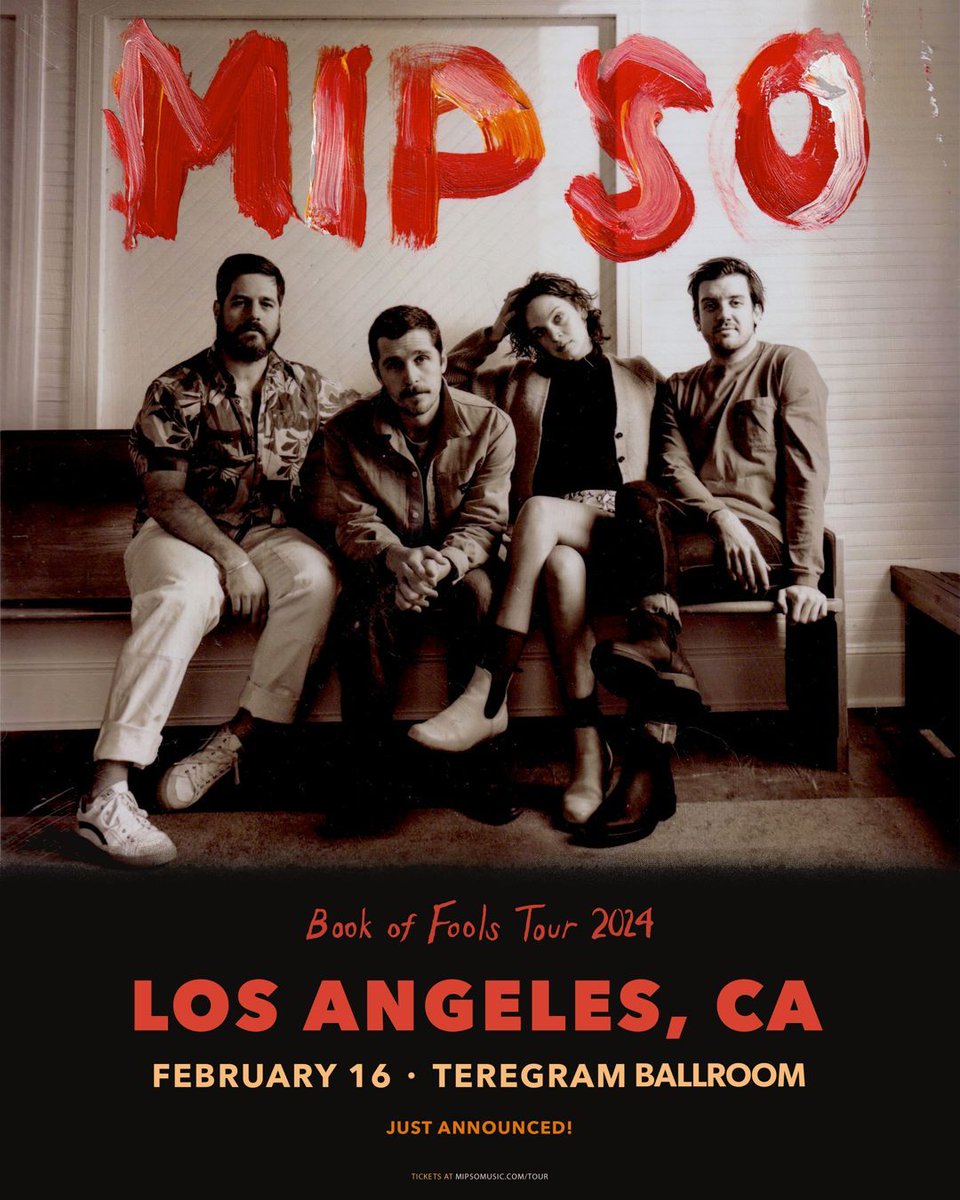 TeragramLA's tweet photo. Come out and enjoy an evening of great music with Mipso at the Teragram Ballroom on February 16, 2024! 🤩 Doors open at 8pm and the show is all ages. Don't miss it! 🤘#teragramballroom #mipso #livemusic #allages #losangeles #concert https://t.co/079sMVaOO6
