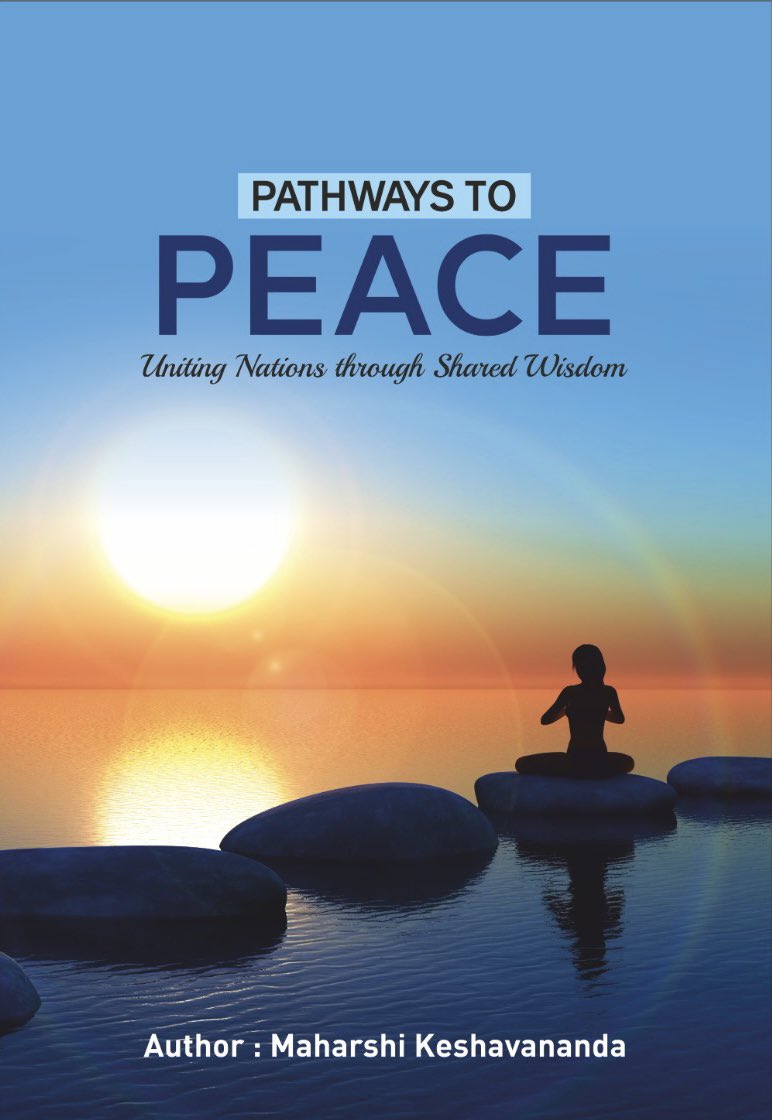 keshvanandaG's tweet photo. Launch of first Book ‘Pathways to Peace: Uniting Nations via Shared Wisdom’ on maintaining Global Peace 

https://t.co/G5UwFoqf5N

#globalpeace #CulturalHeritage #maharshikeshavananda https://t.co/fG8AumJ291