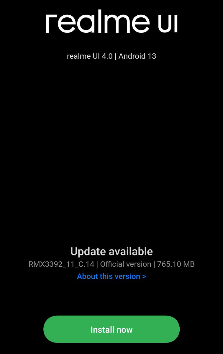 SebinThomaz's tweet photo. Has anyone faced a greenline issue with this latest update of realme 9 pro plus ??
Not updated yet due to this fear😐
So far I haven't had any other problems.
#realme #realme9proplus #greenline #UPDATE #softwareissue #greenlineonmobiles https://t.co/0trcqhFmhF