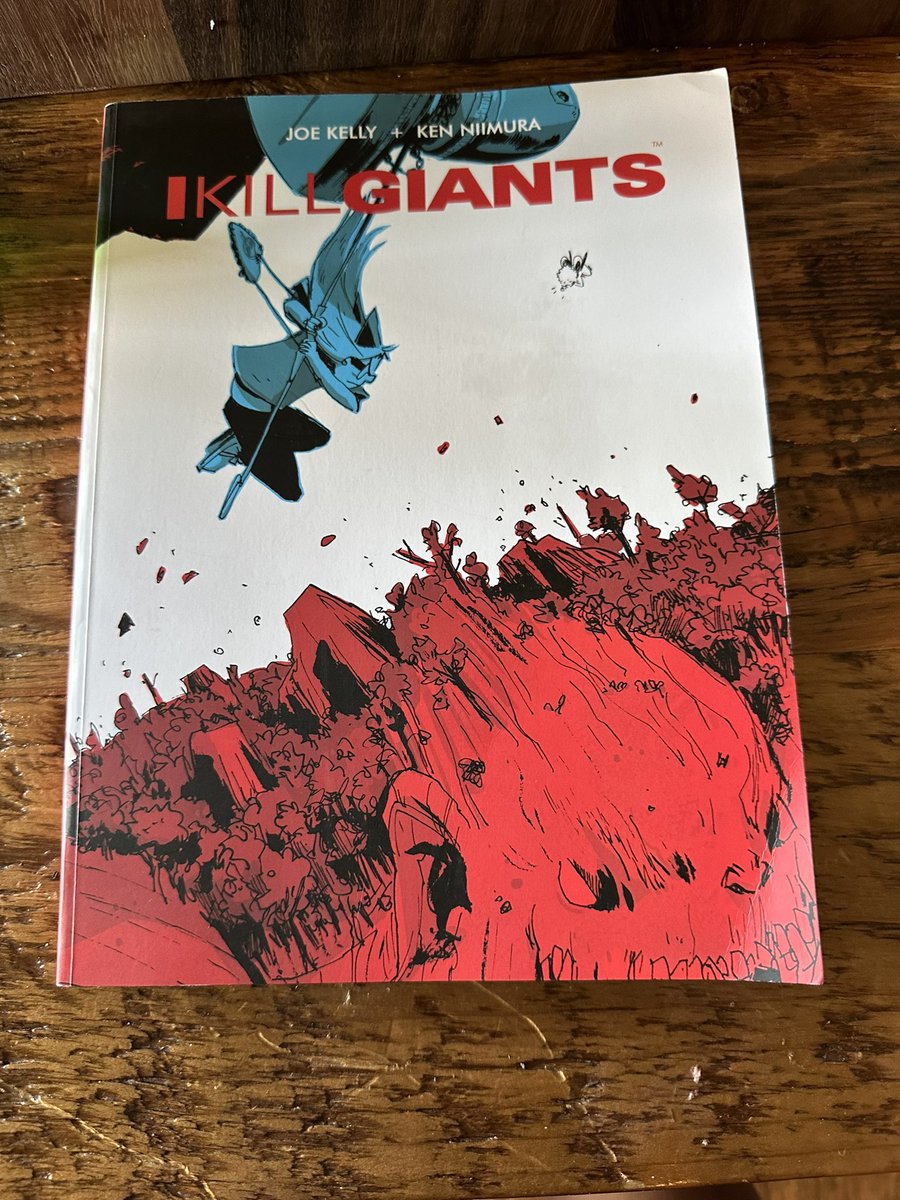 RondaRousey's tweet photo. Loved this one #ikillgiants beautiful story, art, everything 👏🏼👏🏼👏🏼@ManOfActionEnt https://t.co/VwDIcSBf78