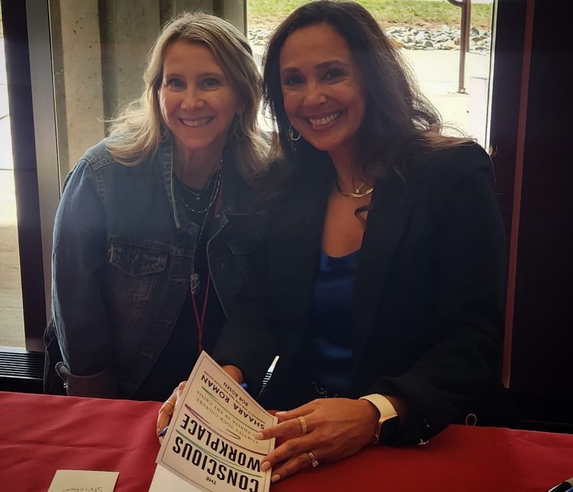WorldgateTweet's tweet photo. Our very own HR practice leader @TinsleyStricker attended the 12th annual Prince William SHRM conference yesterday to enhance her and @worldgatellc capabilities around HR. She also got her picture taken with authors and cut out celebrities as part of the day/fun. It’s a great day https://t.co/K1L53lwihD