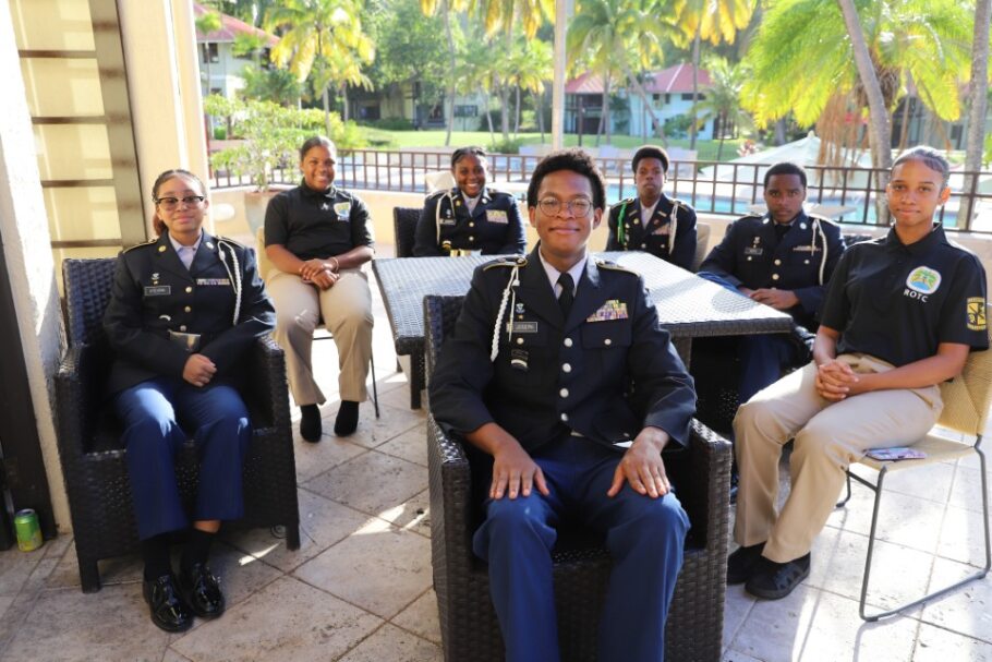 UVI_edu's tweet photo. The University of the Virgin Islands (UVI) ROTC Program held a historic Meet &amp; Greet Awards Gala on the 22 of September 2023.

#UVI   #ROTCProgram   #MeetandGreet  #Cadets https://t.co/Y9Ji57XEDl