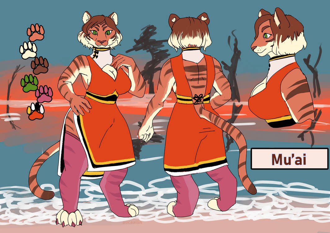 AleDeaoff's tweet image. OC tiger mom, Mu’ai. Willow’s stepmother. 
Made by: @aucaailin 

#furry #furryart #furryfandom #art #furryartist #furries #digitalart #fursuit #oc #artist #drawing #cute #furryoc #anthro #furrydrawing #furryartwork #originalcharacter #fursuiting #anime #artwork #fur #sketch