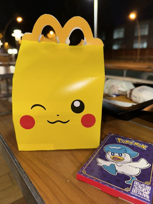 Gracias #McDonalds por traer nuevamente las happy meal de #Pokemon 🥹 https://t.co/YODMyksrNs<a href="/tag/mcdonalds"class="tags">#McDonalds</a><a href="/tag/pokemon"class="tags"><span>#pokemon</span></a>