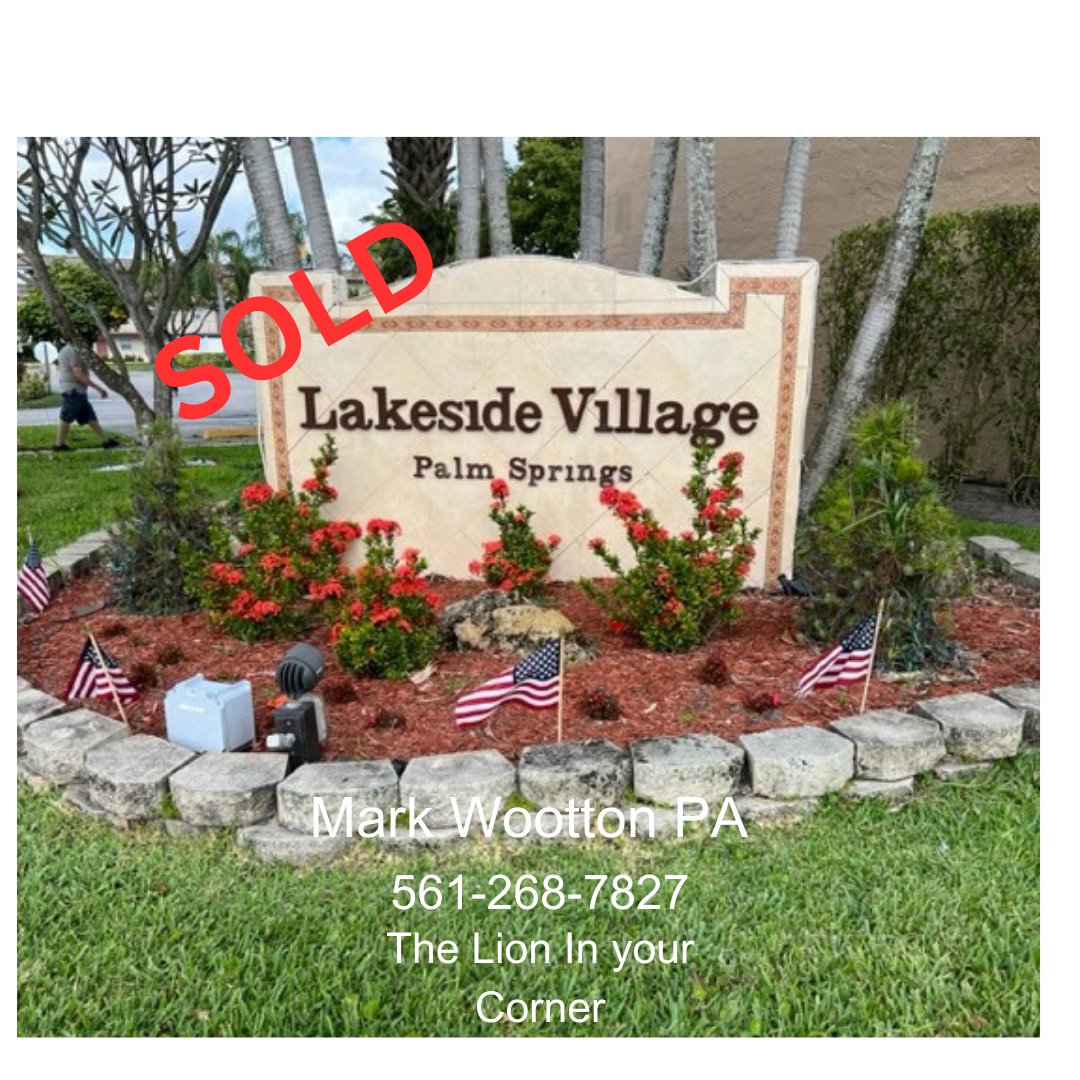 Thankful for the Trust of my Repeat Clients. Another one SOLD and a Happy Seller in Palm Beach County, Florida. Contact me for all your Needs.
#PalmBeach #Florida #Realtorlife #PalmSprings #Wellington #LakeWorth #Hereforyou #SunandFun 
The Realtor in Your Corner