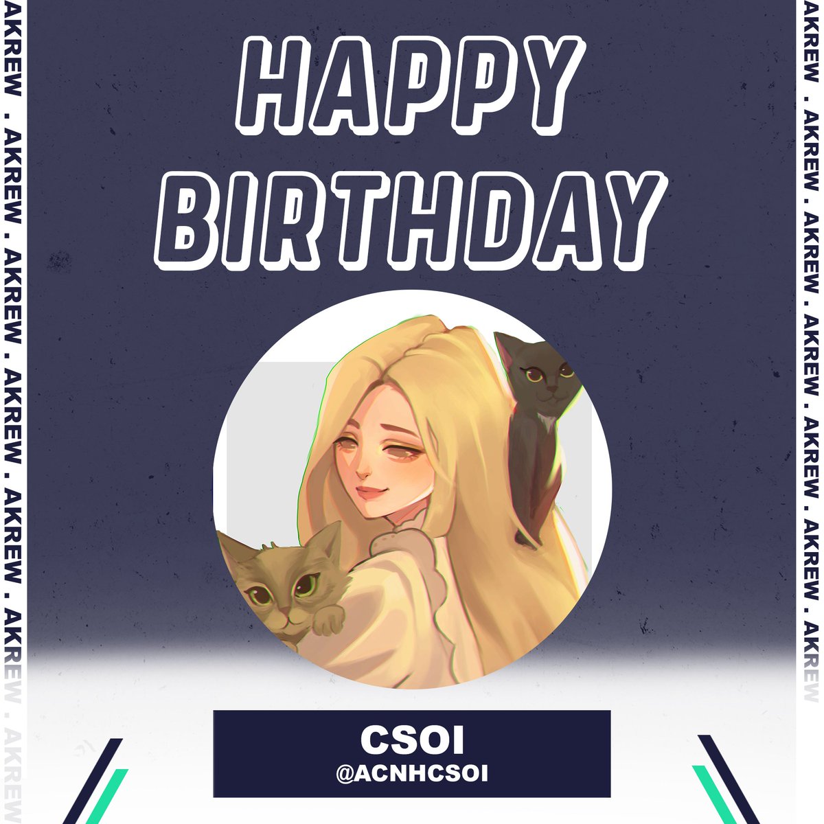 akrewhq's tweet photo. A special belated birthday shoutout to our Nookazon &amp; Traderie Customer Support Rep!! Happy birthday, @ACNHCsoi 🥳 https://t.co/cTeDP12Jly