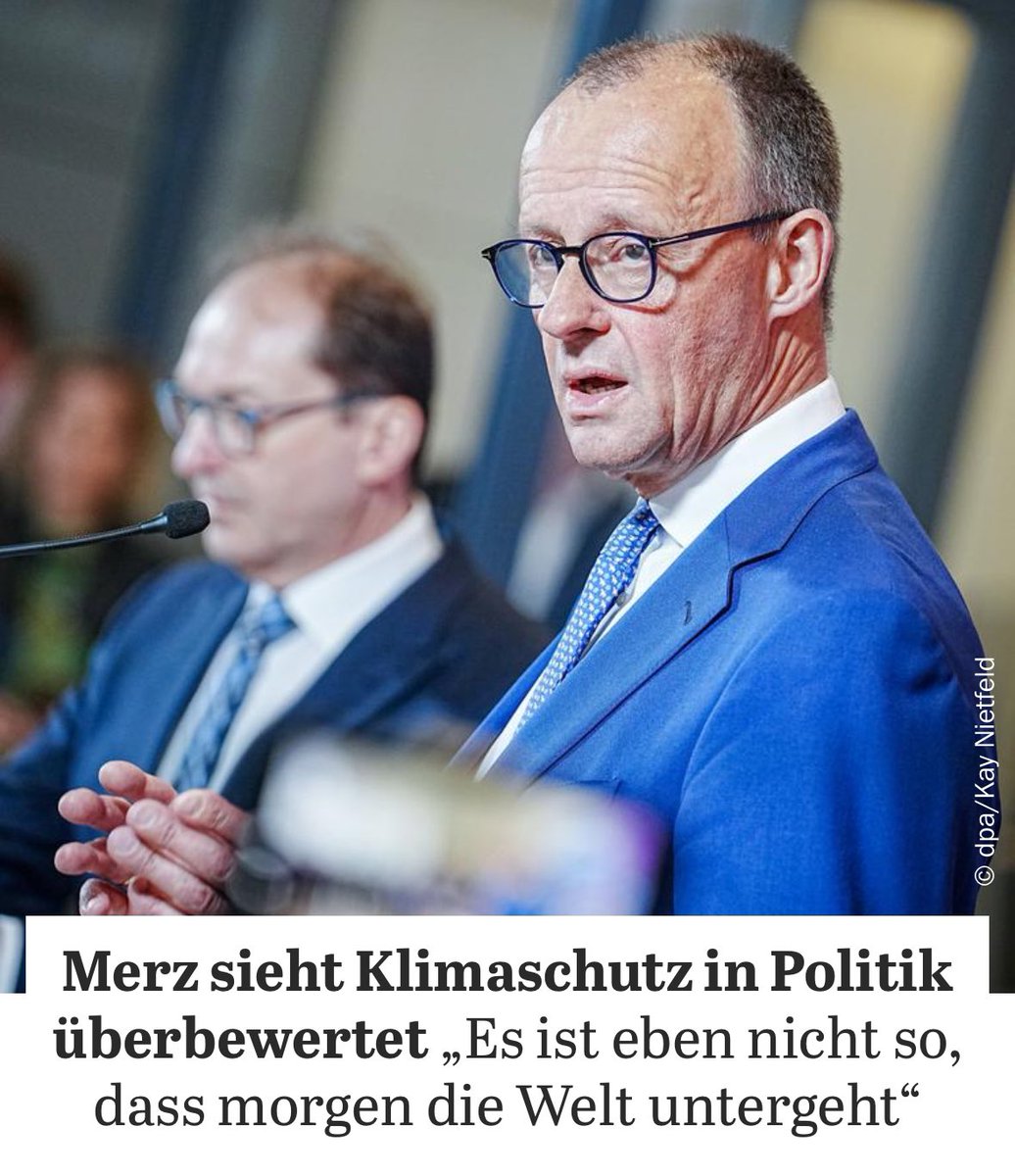 Hoellenaufsicht's tweet photo. Hat Merz eigentlich eine Ahnung, was beim Zahnarzt los ist, wenn ganze Regionen endgültig nicht mehr bewohnbar sein werden? https://t.co/DyFEBxgzik