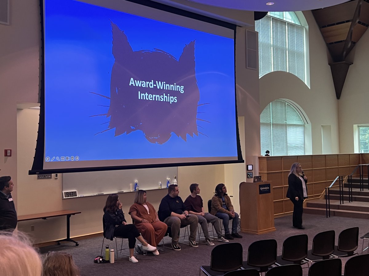 QUSchoolofComm's tweet photo. The School of Communications welcomed prospective students and families to campus this past weekend to learn more about our programs. We hope to see some return for class in the fall! https://t.co/D9Bn3tOpxJ