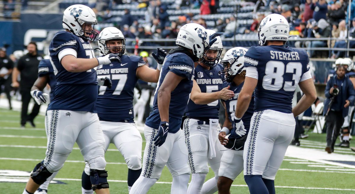 After a great conversation with Coach @CBassett_USU I am beyond blessed to say I have received an offer to Utah State University Go Aggies!! @SnowCollegeFB @JakeSpenceUSU @DjTialavea_86 @TreverMcFalls @romeotiumaluu