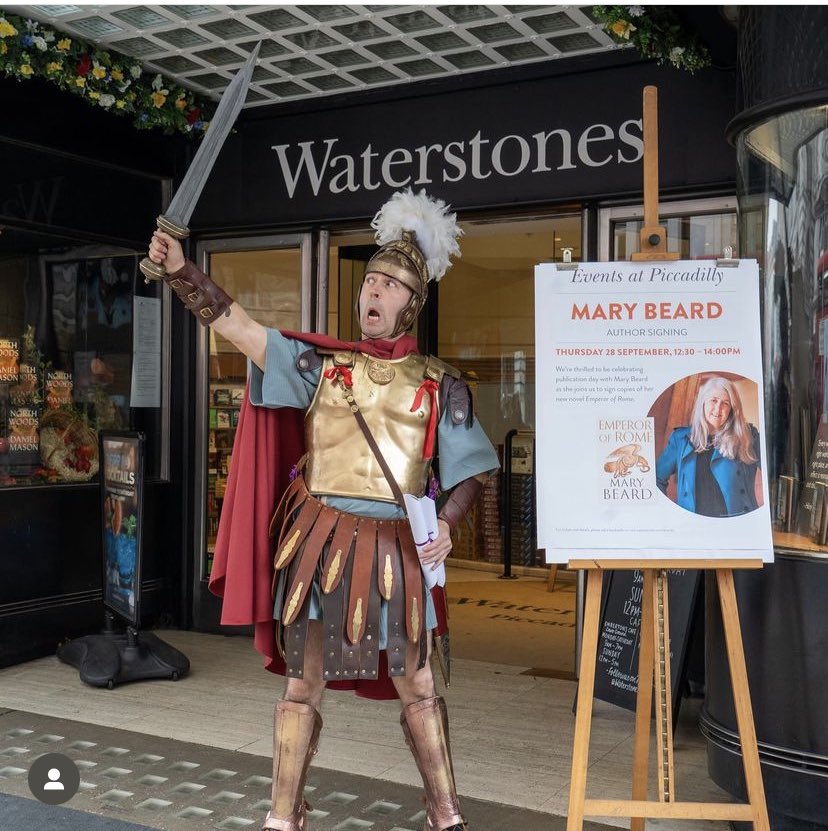 Is this not the greatest launch ever? For @wmarybeard's #EMPERORofROME