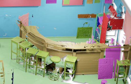 We've released the ScanNet++ data!
Check it out: kaldir.vc.in.tum.de/scannetpp/
280 high-fidelity 3D scenes w/ 1mm geometry, DSLR+iPhone images, semantics

We're currently beta-testing, please bear with us - approval may initially take up to 2 weeks

Test scenes and benchmark to come!