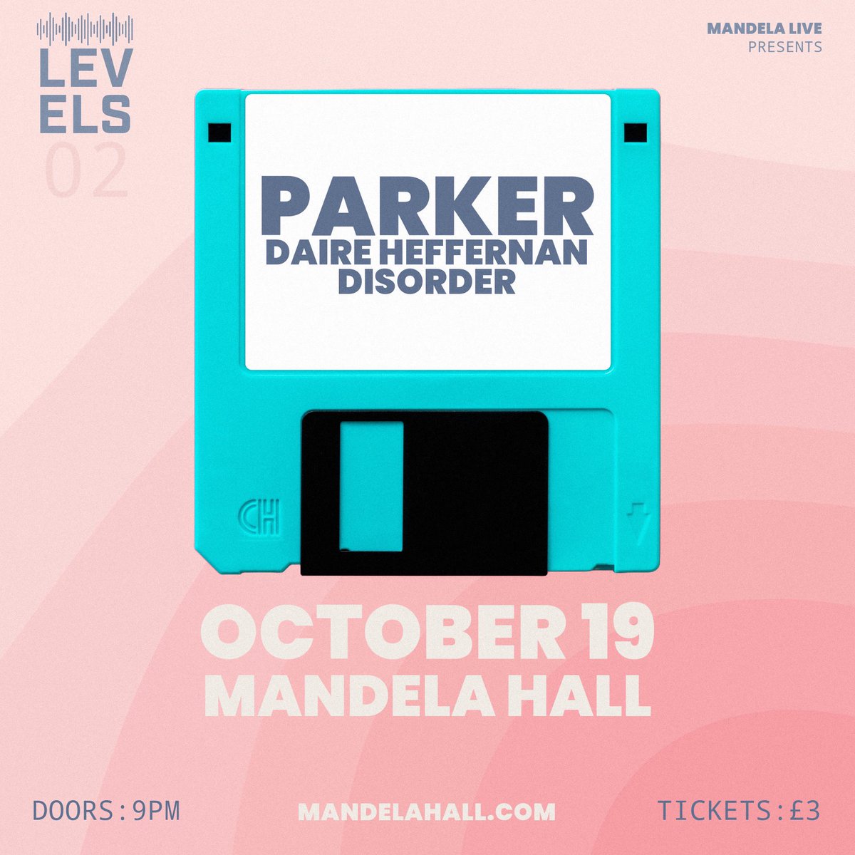 belfast i will playing in you again 🩵🩵🩵🩵🩵 so excited for this one :p head down to @mandelahall oct 19 to catch me alongside @disordertheband and @bandcalledparker , get your tix at mandellahall.com x