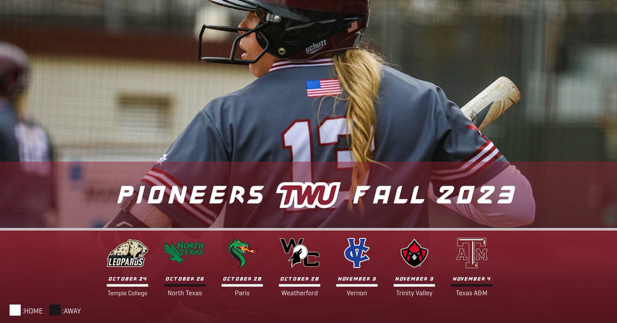 🚨Fall Schedule Release🚨
Come out and support this fall!