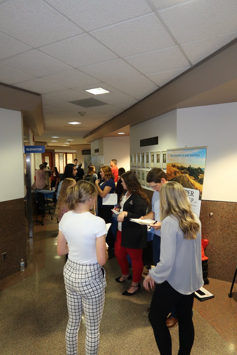 We certainly had a buzz in the building for this year's Accounting Day!

Thanks to all of the professionals who donated their time to support our students