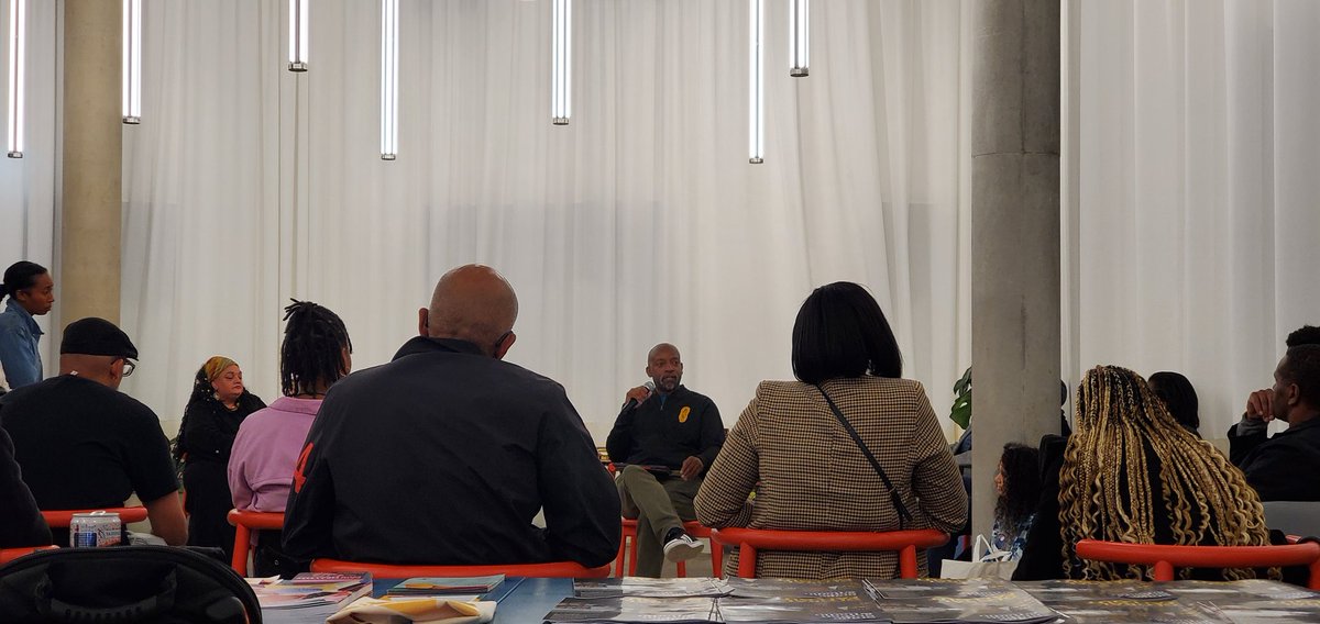 BlackBECTU's tweet photo. @BlackBECTU first post pandemic event learning from the experience of guest speakers Zita Holborne, Orin Beaton and Trix Worrell. https://t.co/iKnkaWoxJL