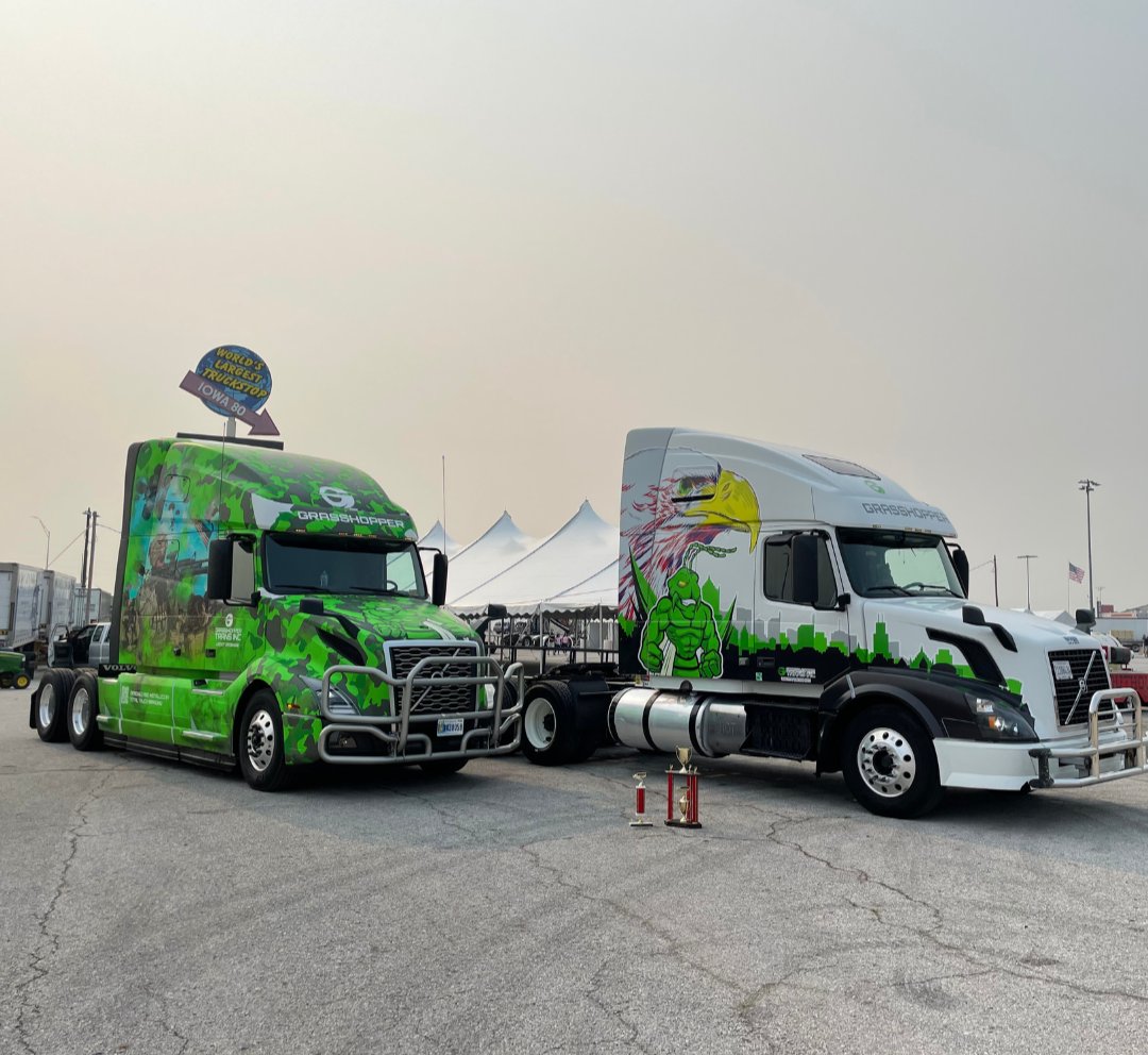 Can't wait to talk to the truck wrappers at Total Truck Branding tomorrow on <a href="/FWwhatthetruck/">WHAT THE TRUCK?!?</a> . They do some great work

Hey <a href="/lostisreed/">Reed Loustalot</a>, <a href="/freightcaviar/">Man, I Love Freight 🚛</a>, <a href="/dartinguphill/">The Grand Californian</a> and <a href="/SteveSchlecht/">Steve Schlecht📦</a> what would your truck wrap look like?