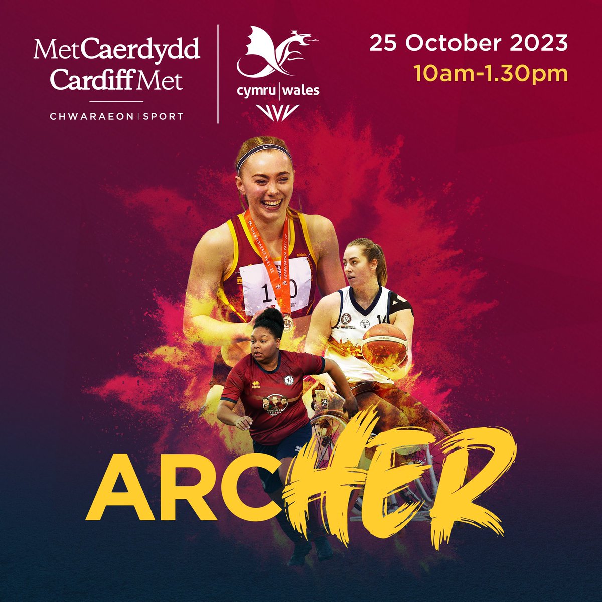 🌟We're thrilled to announce the ArcHER programme! Join us on Oct 25 at Cyncoed Campus, <a href="/cardiffmet/">Cardiff Metropolitan University</a>, as we empower women and girls in sports🏹

Reserve your spot here👉 eventbrite.co.uk/e/archer-launc…

Discover inspiring women and leading companies in women's sports, including