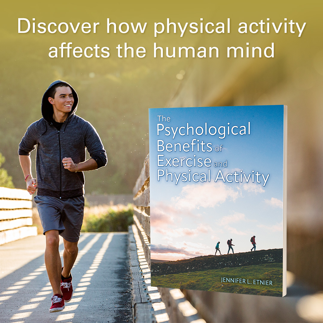 Human_Kinetics's tweet image. NEW TITLE! The Psychological Benefits of Exercise and Physical Activity explores the psychological outcomes that are known to be affected by physical activity behaviors, including #depression, #anxiety, #cognitiveperformance, self-esteem, pain, and sleep. ecs.page.link/fNuxB
