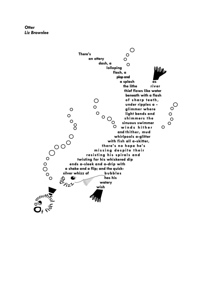 Lizpoet's tweet photo. TEACHERS! If there was a shape poem book, how would you use it? Would you prefer facts like country, habitat, diet, endangered status, fun facts alongside? Or the poems plain alongside? The poem shapes are mostly all easy to read in lines from top to bottom. Do retweet, pls! https://t.co/1Q9MFZ1xnL