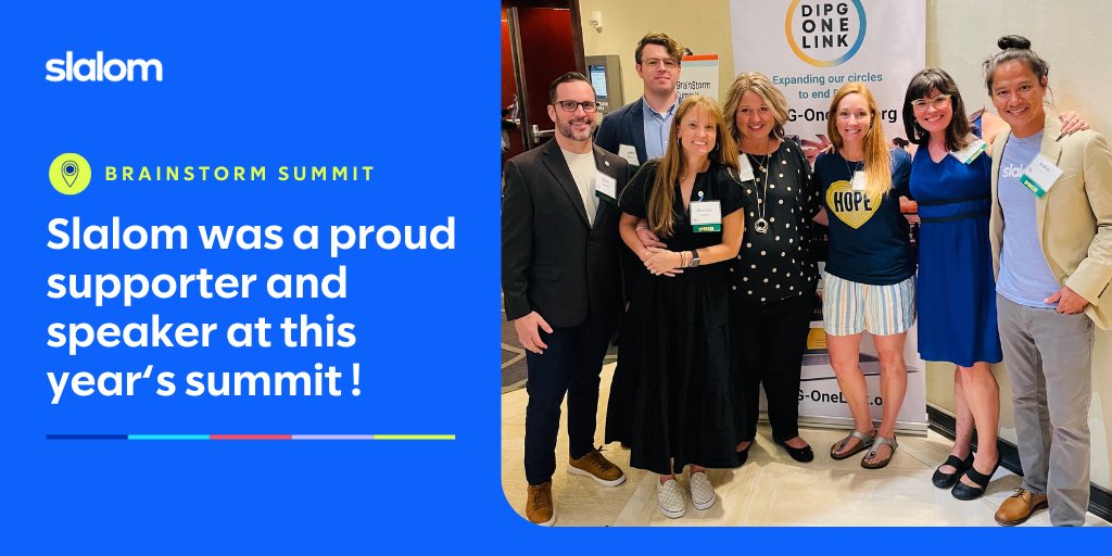 slalomphilly's tweet photo. We had the honor of sponsoring, attending & speaking at the annual #BrainStormSummit. This summit brings together researchers, clinicians and families to #cancelchildhoodcancer. Watch @Slalom's Randy Tan participate in a session on patient advocacy: https://t.co/zalviIShL3 https://t.co/PH8y0nzfJj