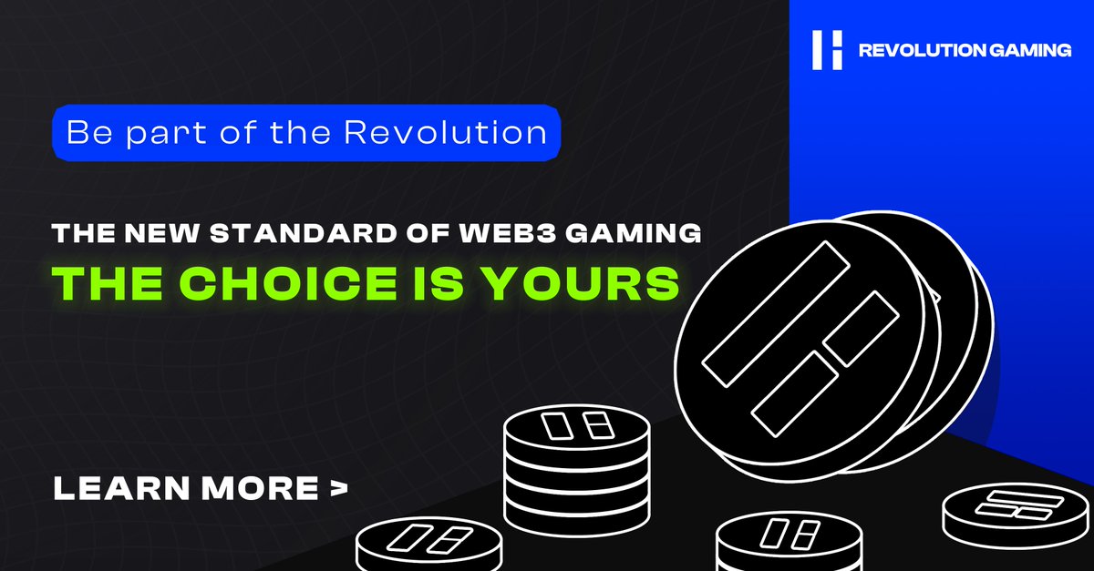 A world...

Where players are in control. 

Where everyone has a voice. 

Where gaming is more rewarding than ever before.

#revolutiongaming #Web3Gaming