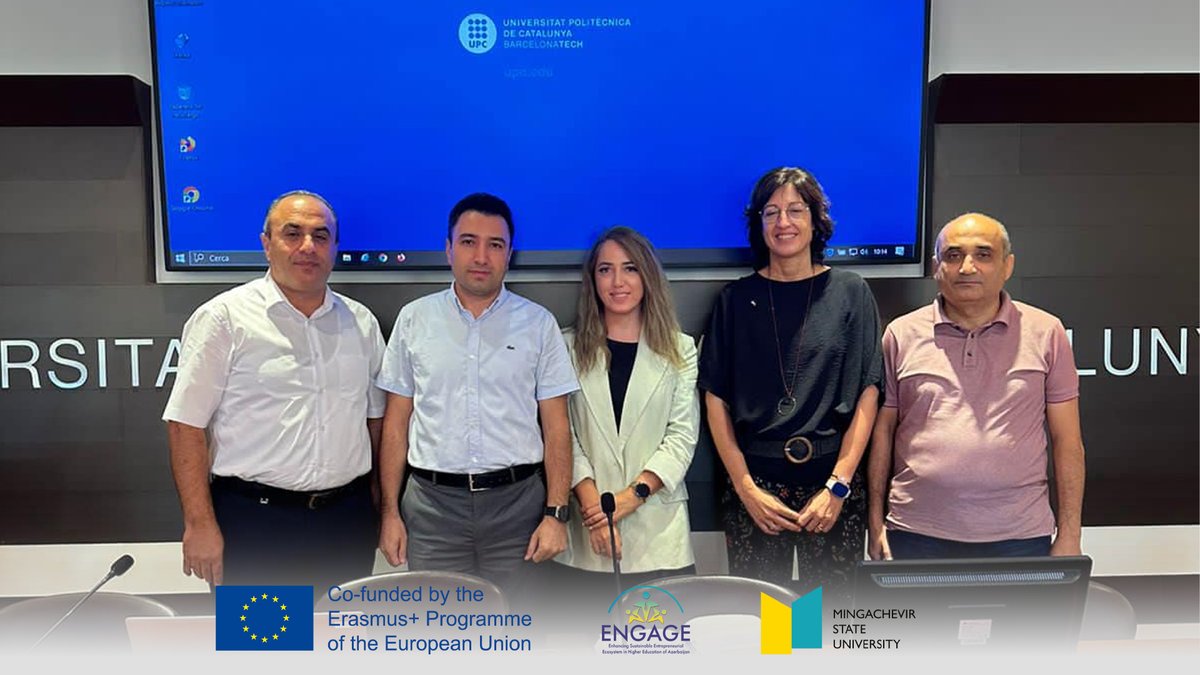MDUeduaz's tweet image. #ENGAGE #ErasmusPlusProject
📷 MDU-nun koordinatoru olduğu Erasmus+ layihəsinin növbəti təlimlərinə start verilib
📷 Ətraflı: mdu.edu.az/engage_28-09-2…
#MDU #MingəçevirDövlətUniversiteti
#ENGAGEProject #ErasmusPlusProjectAZE
#MDUKoordinatorluğu #NövbətiTəlimlər