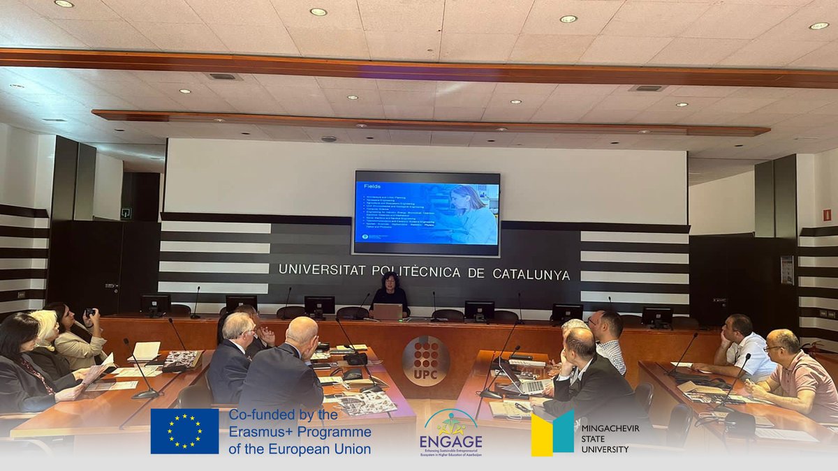 MDUeduaz's tweet image. #ENGAGE #ErasmusPlusProject
📷 MDU-nun koordinatoru olduğu Erasmus+ layihəsinin növbəti təlimlərinə start verilib
📷 Ətraflı: mdu.edu.az/engage_28-09-2…
#MDU #MingəçevirDövlətUniversiteti
#ENGAGEProject #ErasmusPlusProjectAZE
#MDUKoordinatorluğu #NövbətiTəlimlər