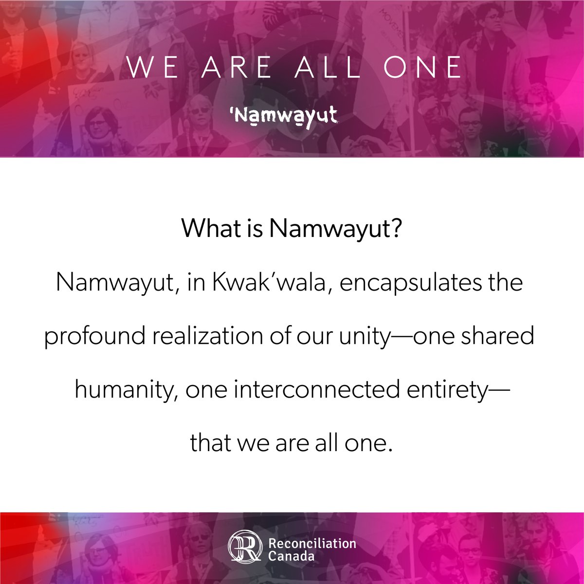 Reconciliation Canada tweet media