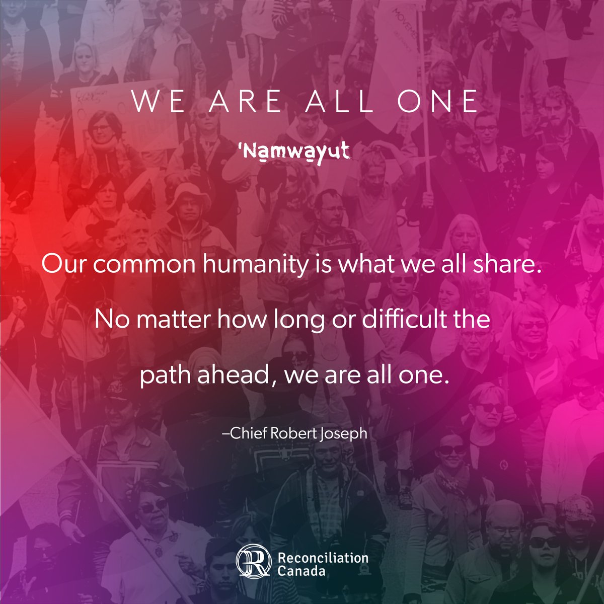 Reconciliation Canada tweet media