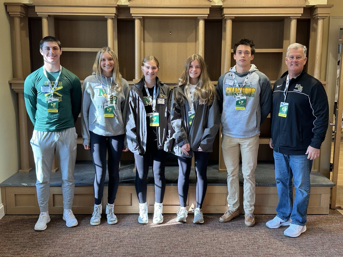 Shout out to Ryan Labb, Keely Hannon, Maggie Schulz, Alyse Mutti and Brandon Eng who represented North Reading HS at the CAL Leadership Summit. Thanks for being Hornets!!!