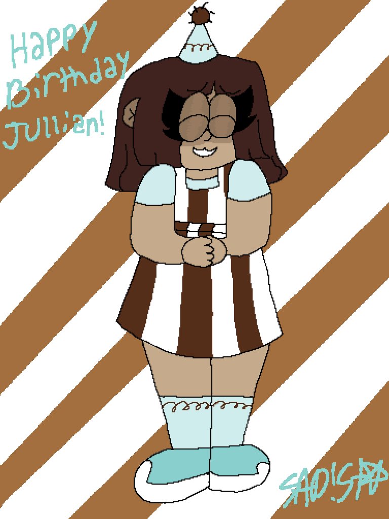 juniebugva666's tweet photo. Birffday art sksk
#pizzatower #pizzatoweroc #pizzatowerau #candycastle #jullianbonbon #art #digitalart #birthday #ibspaintx https://t.co/CDS8F5okL9