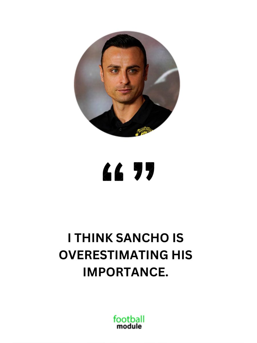 footballmodule's tweet photo. Dimitir Berbatov on Sancho and Manchester United saga

#premierleague #sancho #manunited #manchesterunited #england #savage #opinion #drama #comedt #meme  

#footballtiktok #foryou #fyp #reels #football #trending #motivation #meme #viral #news #breakingnews #highlights #controversy #sports #exclusive #recommended #edit #soccer