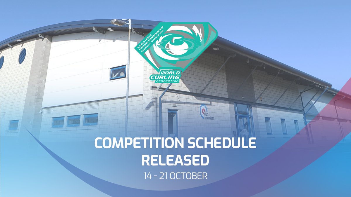 worldcurling's tweet photo. Our first event of the season is nearly two weeks away! The World Mixed will be taking place in Aberdeen, Scotland from 14 - 21 October 📆

Find the playing schedule here: https://t.co/UaxMxV9Pny

#WorldMixed | #Curling https://t.co/XXDuERTARw