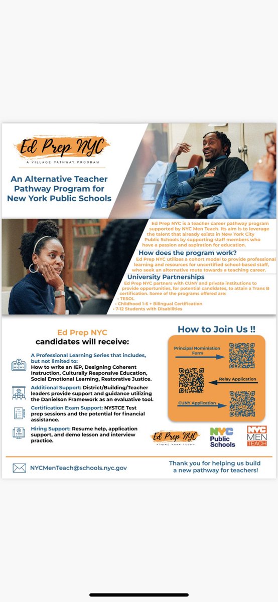 SandraStreet6's tweet photo. Application deadline for Ed Prep NYC has been extended to October 9, 2023 @ 11:59pm! Let’s gooooo!! https://t.co/IfGOyxrC0k