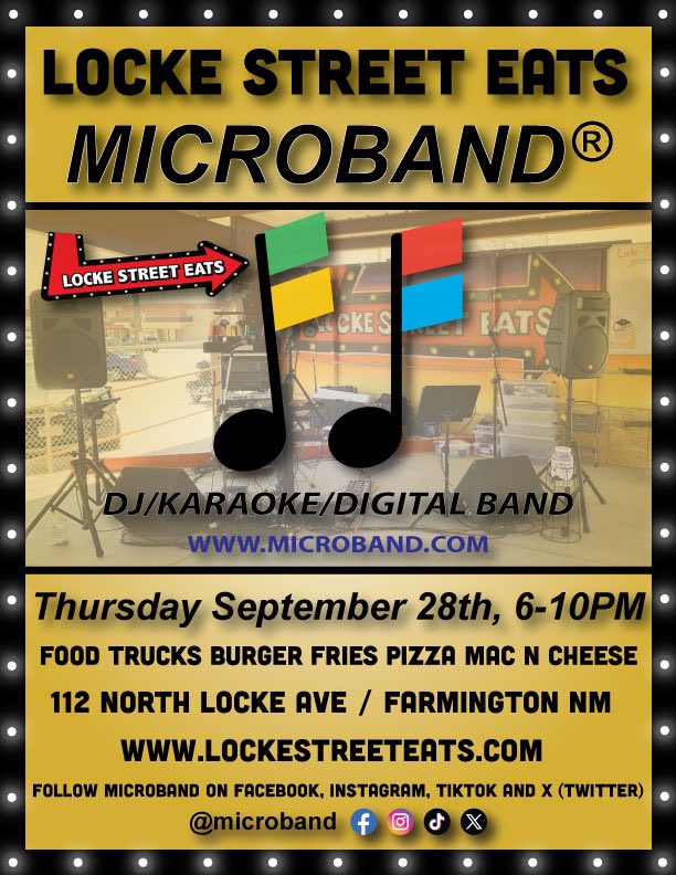 microband's tweet photo. Tonight Thursday September 28th from 6-10pm its @microband Karaoke/DJ/Digital Band at Locke Street Eats. Great Food, Drinks and Entertainment @lockestreeteats See you at the show
🙋🏻‍♂️🍔🍟🍕🧋☕️🎶
#lockestreeteats #microband #pizza #burgers #fries #macncheese #coldandhotdrinks https://t.co/NwrO75RcBn