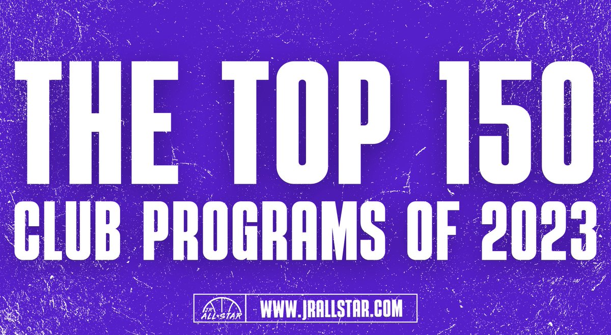 𝐓𝐇𝐄 𝐓𝐎𝐏 𝟏𝟓𝟎 𝐂𝐋𝐔𝐁 𝐏𝐑𝐎𝐆𝐑𝐀𝐌𝐒 𝐎𝐅 𝟐𝟎𝟐𝟑

🔗 jrallstar.com/2023/09/the-to…

<a href="/Jsizzle_elite/">JSIZZLES Elite</a>
@MoKanEclipseWBB
<a href="/kansas_united/">Kansas United</a>
<a href="/KentuckyPremier/">Kentucky Premier EYBL</a>
<a href="/KiaNurseElite/">KiaNurseElite</a>
<a href="/KHoopsGirls/">Kingdom Hoops Girls</a>
<a href="/LadyJetsElite/">Lady Jets Elite</a>
@MartinBroLadies
<a href="/LadyPUSHVA/">Lady PUSH 3SSB</a>
<a href="/ladystrong2024/">Lady STRONG 2024</a>
<a href="/M14Hoops_Girls/">Team M-XIV Girls</a>
<a href="/MacBasketballUA/">Mac Basketball</a>