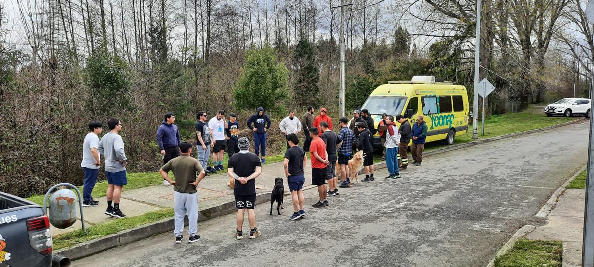 conaf_losrios's tweet photo. 🔵 VALDIVIA | Esta mañana, profesionales del Depto. de Incendios #CONAFLosRios realizaron pruebas escritas y ejercicios de preparación y fuerza,  a los postulantes para ser jefes de brigada y jefes de cuadrilla, frente al período de mayor ocurrencia de incendios 2023-2024. https://t.co/qt7glfQdaM