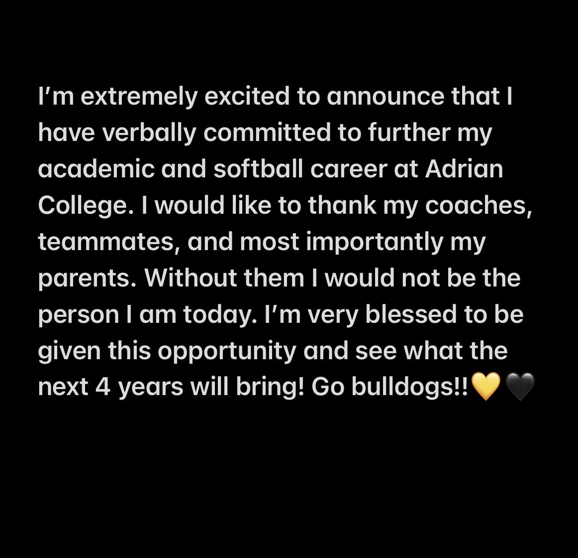 briscott05's tweet photo. @AdrianCollege @AC_ClubSoftball https://t.co/RERMlxy6eA