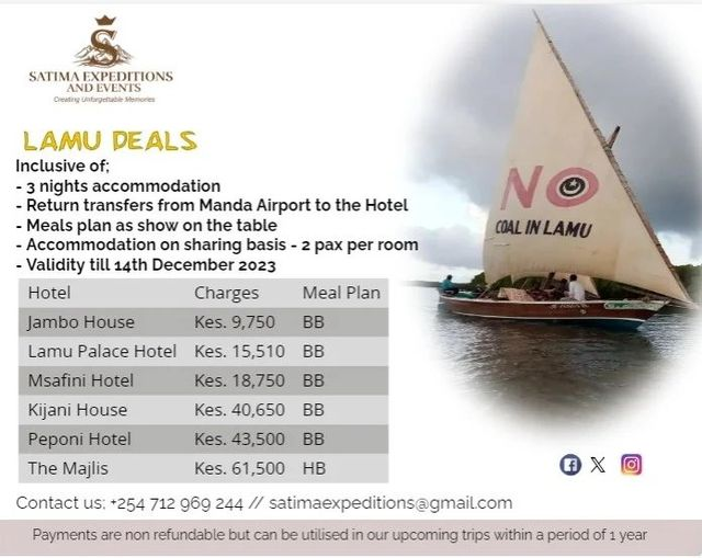 satima_exp's tweet photo. Lamu is calling!
Lost in Lamu's timeless charm.From its winding narrow streets to pristine beaches, every corner whispers tales of history and beauty.
#SatimaExpeditions #createunforgettablememories #lamutamu #lamu #explorelamu #tembeakenya #magicalkenya #travelling #photography https://t.co/jc8qmetpPX