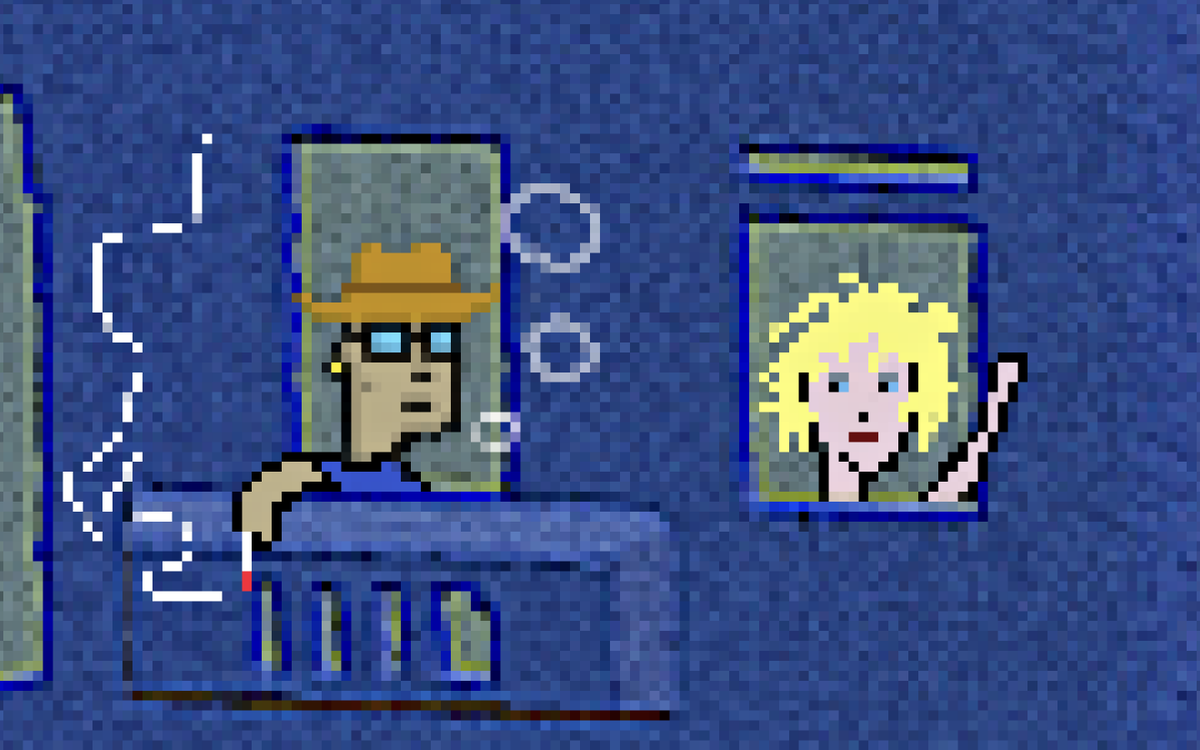 <a href="/ACthecollector/">AC</a>  is engaging in an art discussion with <a href="/nf_suzanne/">SuzanneNFTs</a> ; the conversation appears to be highly engaging between these two passionate art enthusiasts. 🖼️ gm gm