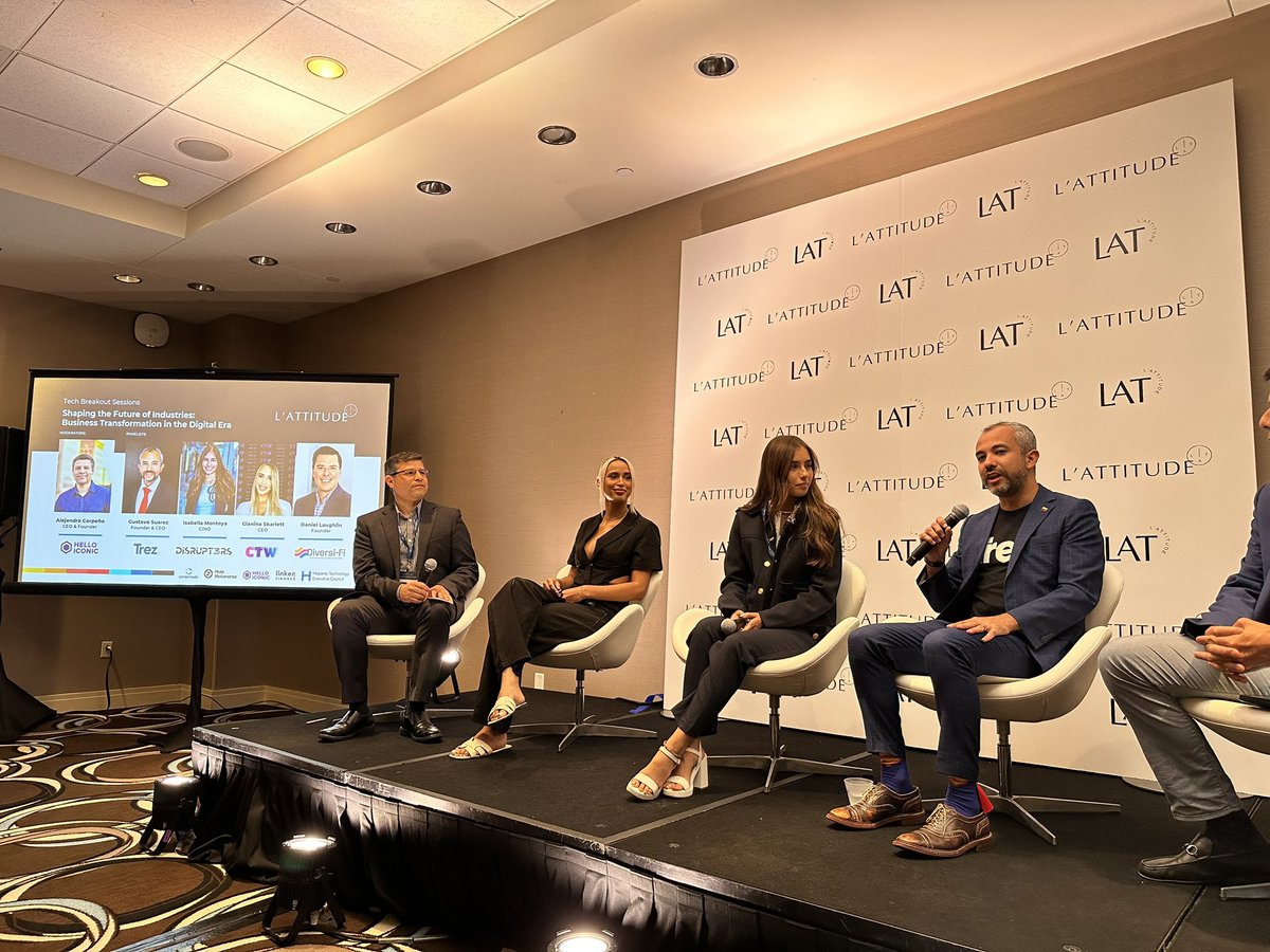 We are live at <a href="/LATTITUDEevent/">L'ATTITUDE</a> in Miami 🌴