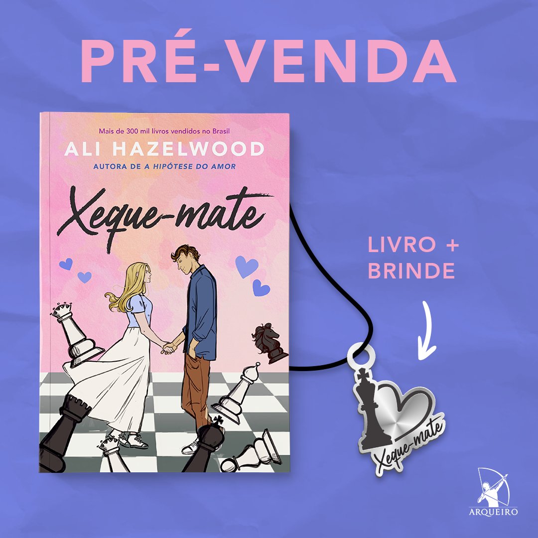 Livro Xeque-mate de Ali Hazelwood será lançado em novembro